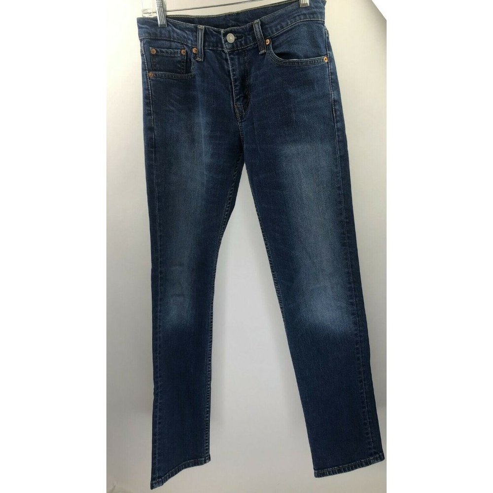 Men's Levi's 511 Navy Blue Jeans Size 29x32